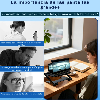 Amplificador de Pantalla Antifatiga para Móvil