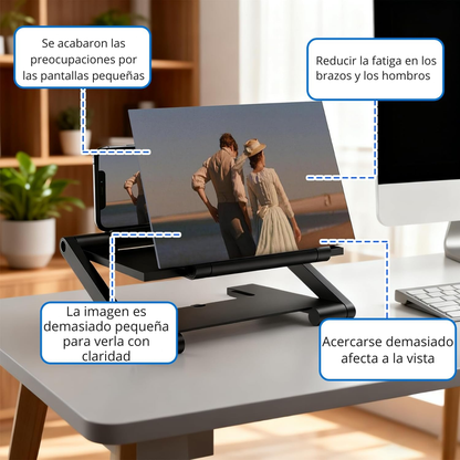 Amplificador de Pantalla Antifatiga para Móvil